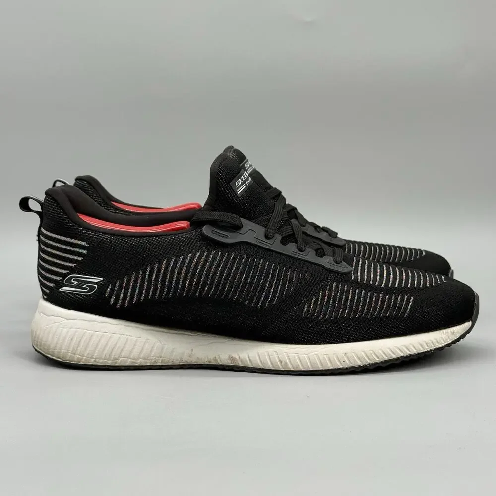 Skechers BOBS Black Shoes Women's Size 11 Slip On Comfort Sneakers SN 31366